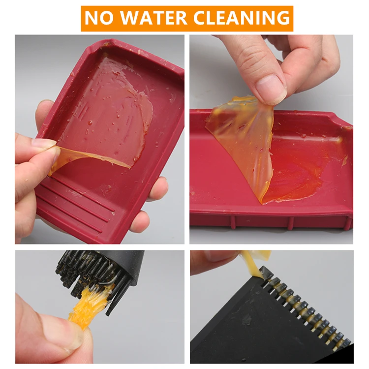 Новый 4 шт./компл. силиконовый клей для обработки древесины набор инструментов