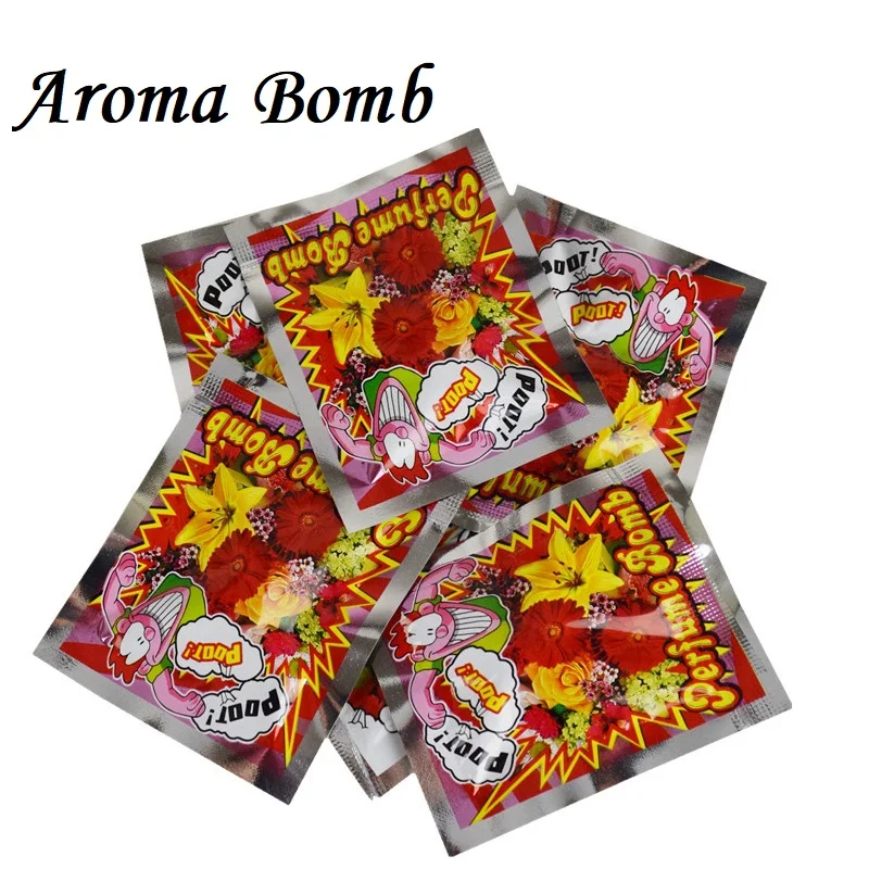 

10Pcs/set Funny Fart Bomb Bags Aroma Bombs Smelly Stink Bomb Novelty Gag Toys Practical Jokes Fool Toy Gag Funny Joke Tricky Toy