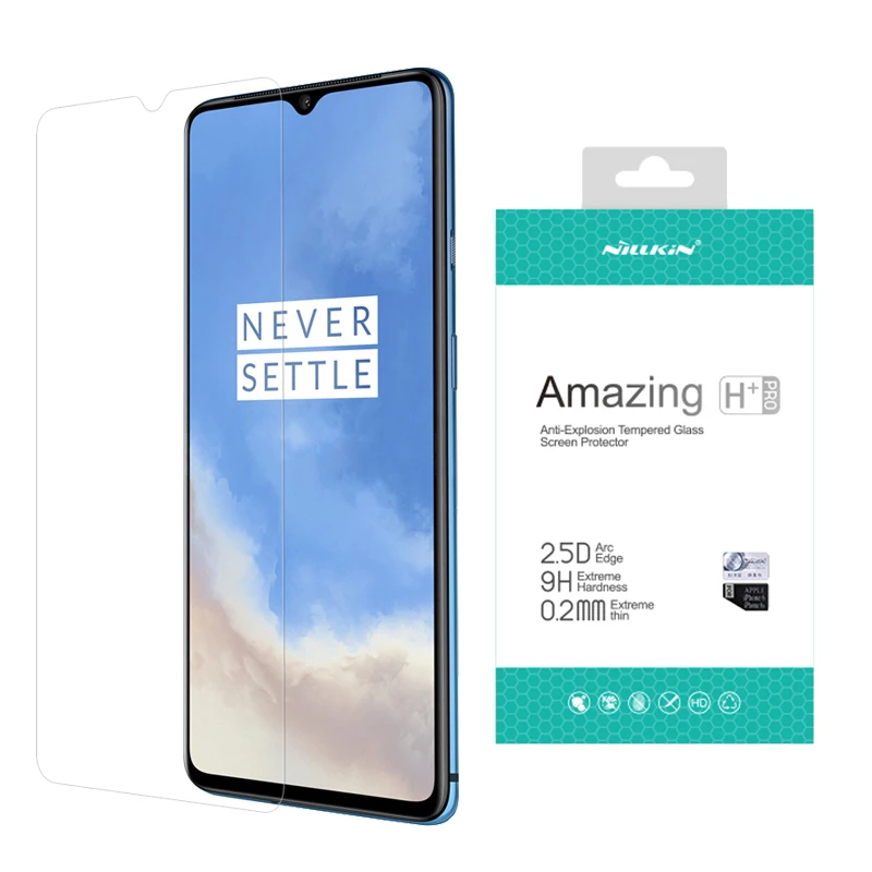 Закаленное стекло Nillkin H + PRO 9H 2.5D 0 2 мм для OnePlus 7T защита экрана стеклянная пленка One