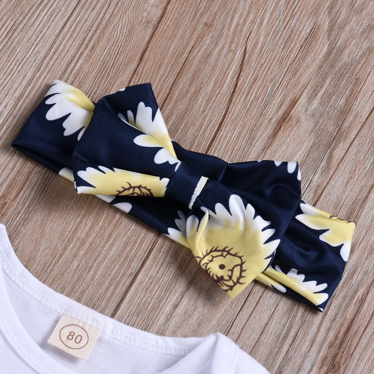 Новый брендовый От 0 до 2 лет хлопковый комбинезон с цветочным рисунком для