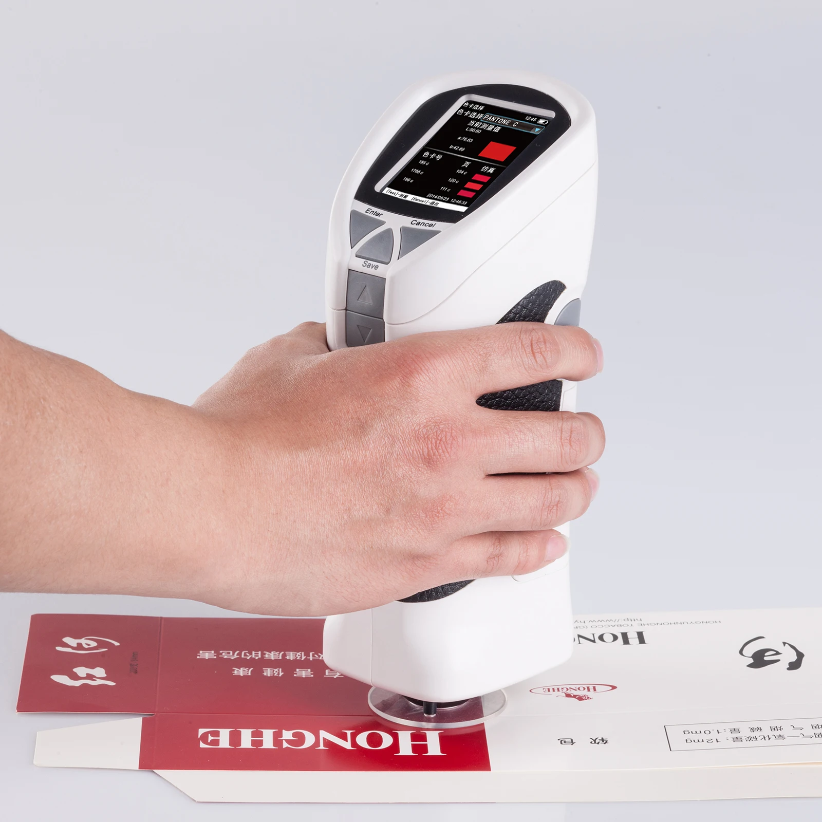 

Chromatic aberration tester High-precision paint, plastic tinting, automobile paint color detection, portable spectrophotometer