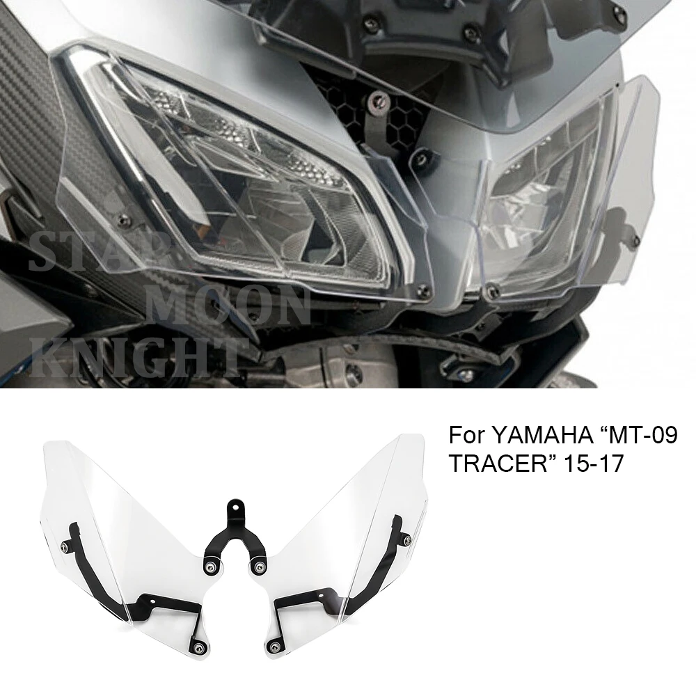 

Motorcycle Accessories Grille Headlight Protector Guard Lense Cover For YAMAHA MT-09 TRACER 2015 2016 2017 MT09 Tracer
