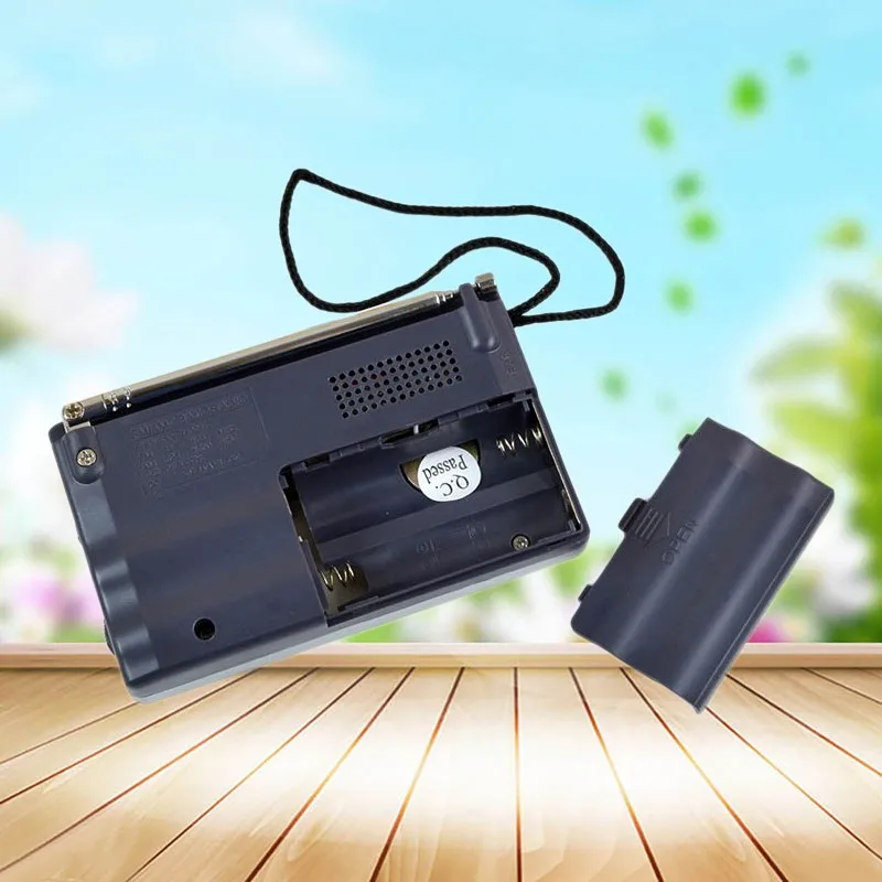 AM/FM карманный радиоприемник мини антенна телескопический портативный