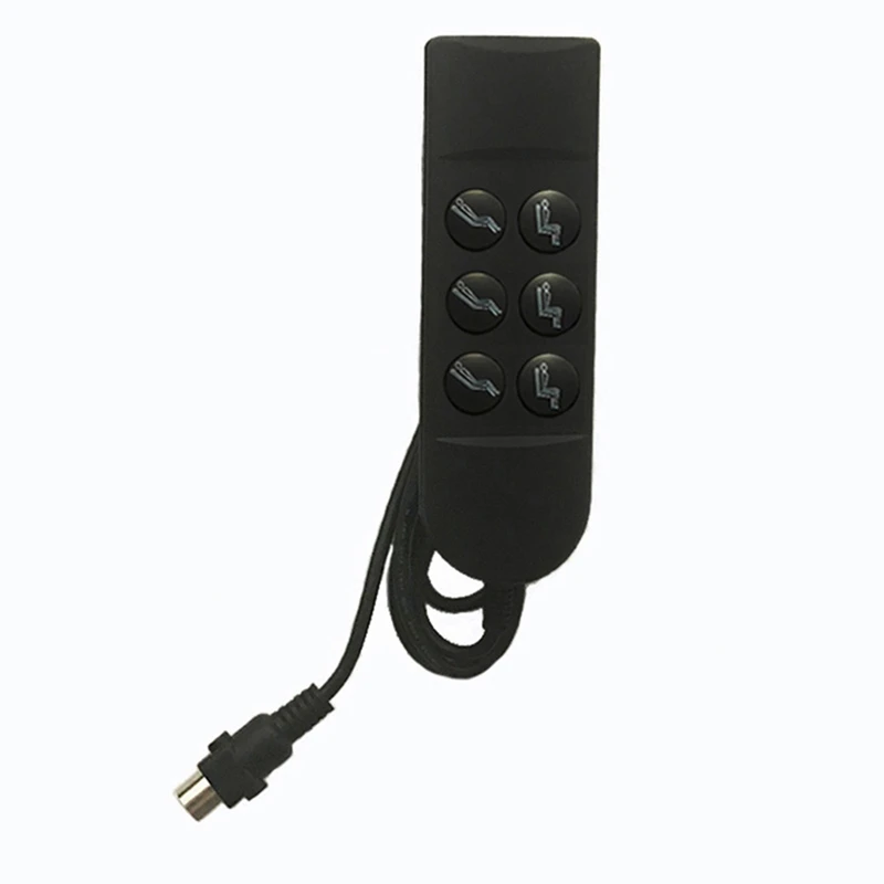 Electric Recliner Chair Parts Power Recliner Switch Recliner Motor Switch 6 Button Hand Controller For Electric Sofa