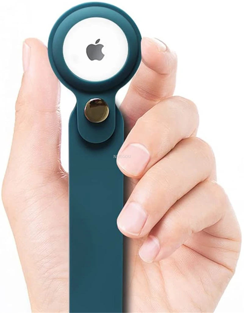 

Washable soft silicone protective skin protection cover for Apple tags, Bluetooth tag wireless wireless tracker keychain cover,