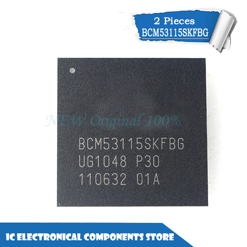 

New original BCM53115SKFBG BGA IC 2pcs/lot
