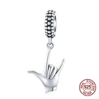 Бусины для браслета, из серебра 100% пробы, 925 пробы