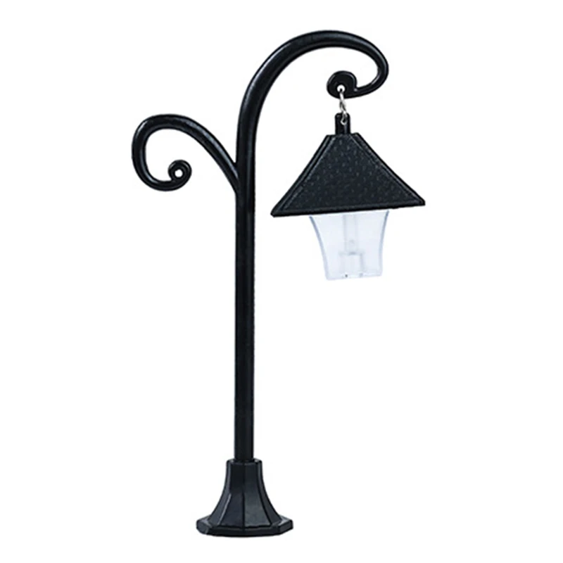 Мини уличный светильник Модель поезда фонарный столб фонарь для подсветки