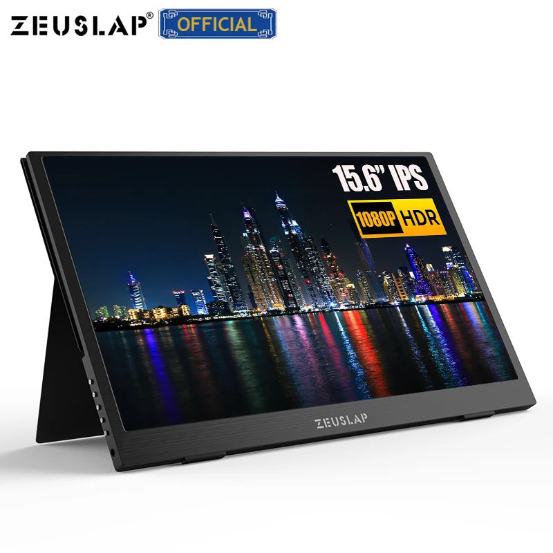 Портативный монитор 15 6 &quotLCD USB C Type HDMI совместимый игровой 1080P/4K FHD дисплей для PS4