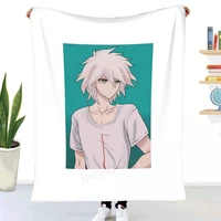 nagito komaeda throw blanket sheets on the bed blanket on the sofa decorative bedspreads for children throw