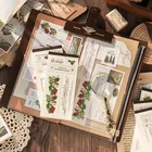 50sheetsлот из блакнота для бумаги для заметок на клейкой основе воспоминания о Норман Ретро бумага Журнал хлама Скрапбукинг наклейки офисные школьные принадлежности