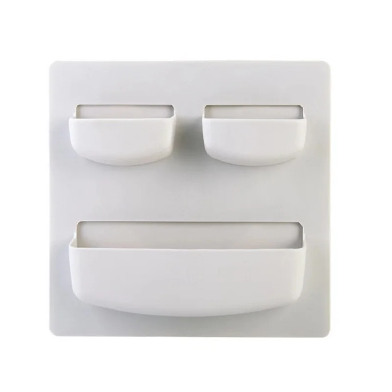 Настенная полка бытового типа для ванной комнаты металлическая хранения без