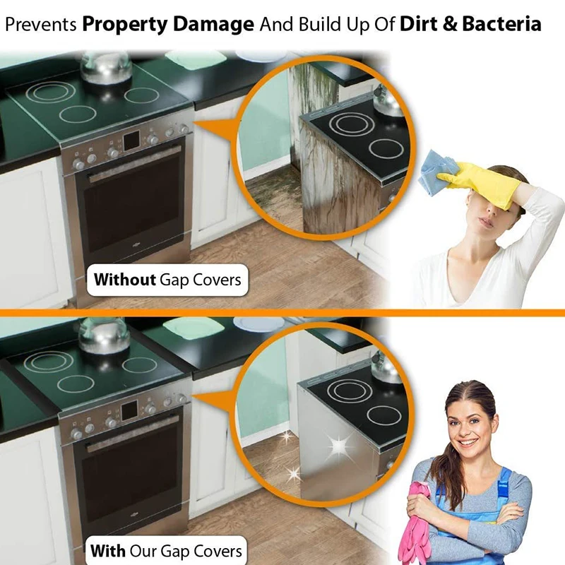 Кухонная силиконовая плита термостойкий наполнитель с широким и длинным зазором