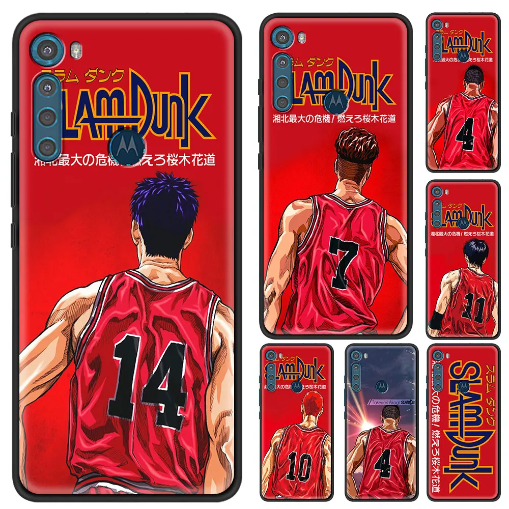 

Phone Case For Moto G30 G10 G9 G8 Power Play Plus G Stylus one 5G Hyper E6S Edge plus Caso TPU Funda SoftSlam Dunk