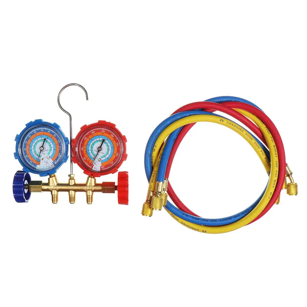 Горячая 134a манометр кондиционер Фтор Холодильный стол холодный инструмент