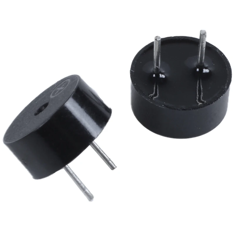 5 шт. непрерывное электронное Buzzer 2 контактный DC 3/5 V 9x4 2mm черный|Булавки| |