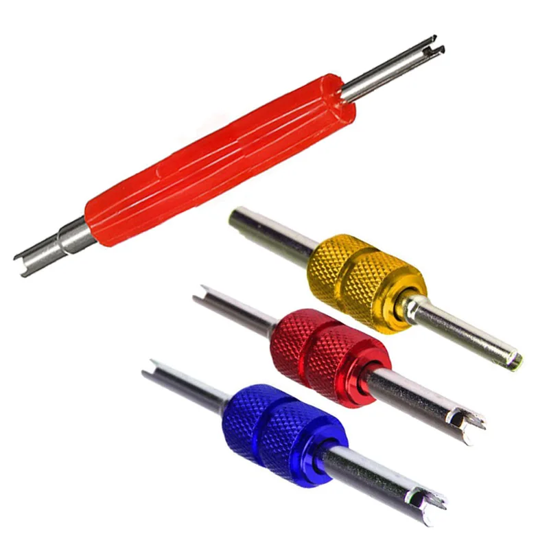 

4Pcs/set Car Dual Valve Core Remover Service AC System Car Truck Installer Tool Car Accessories Dual Valve Core Removers