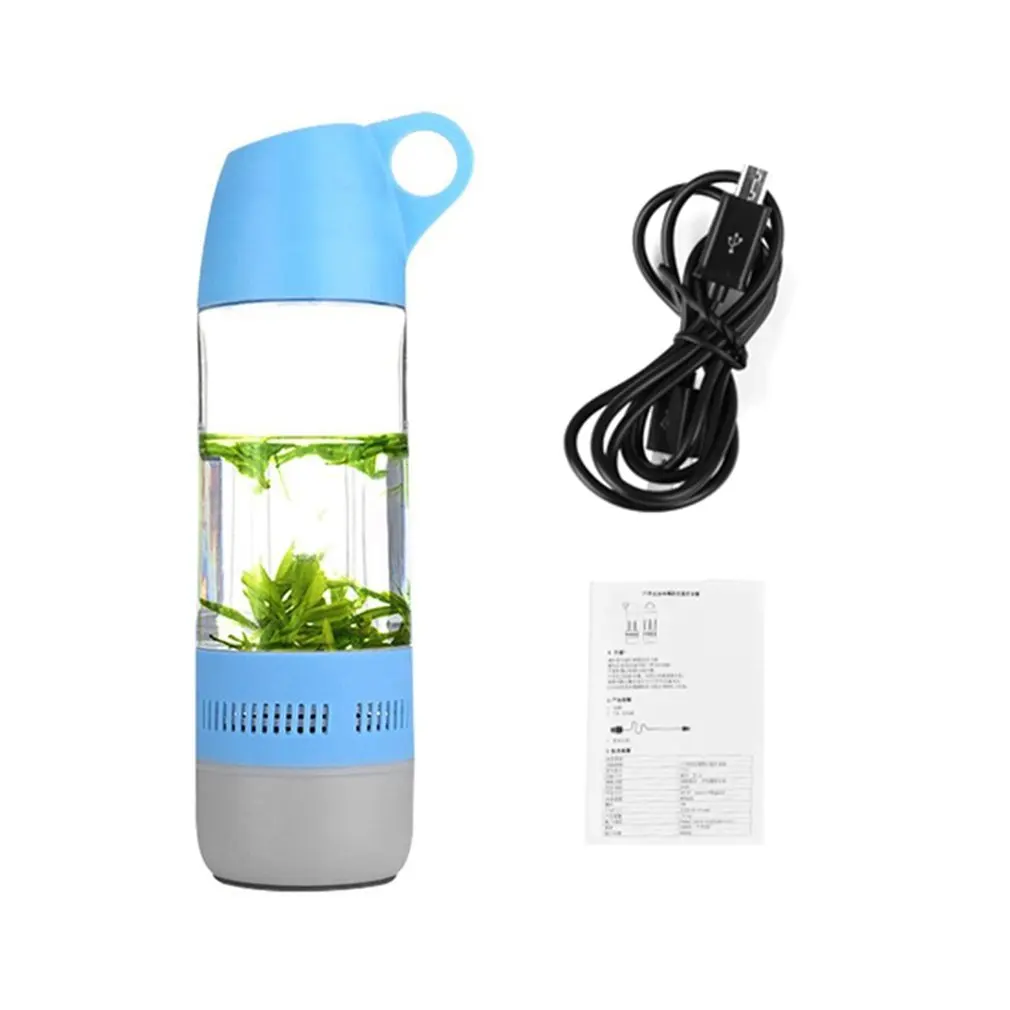 JT2641 400 мл бутылка для воды беспроводной Bluetooth динамик форма открытый звук стерео