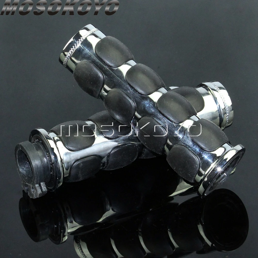 Руль мотоцикла 7 8 дюйма/25 мм для Harley Yamaha Honda Shadow Aero VT750 VTX1300 VTX1800 универсальные ручки