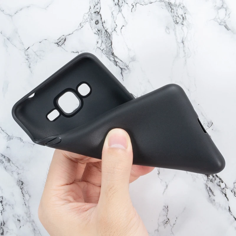 Black TPU Чехол для телефона из искусственной кожи с деревянным лицевым покрытием для samsung Galaxy Grand Prime, чехол-книжка, чехол-кошелек в деловом стиле, Мягкая силиконовая задняя крышка - Цвет: Black TPU