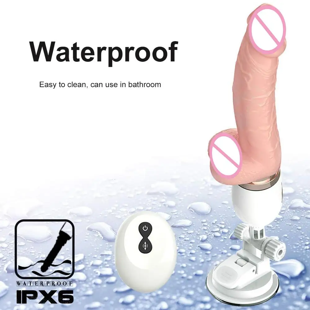 Реалистичный Телескопический фаллоимитатор вибратор для нагрева точки G