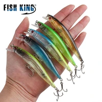 1pcs10 cm 8 2g minnow lure 3d eyes laser shine fishing lure artificial fake hard bait plastic lures tackle spinner