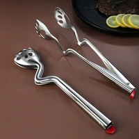 kitchen tongs food tongs cat claw tongs stainless steel cooking tongs steak tongs for barbecue cooking steak salad kitchen tools