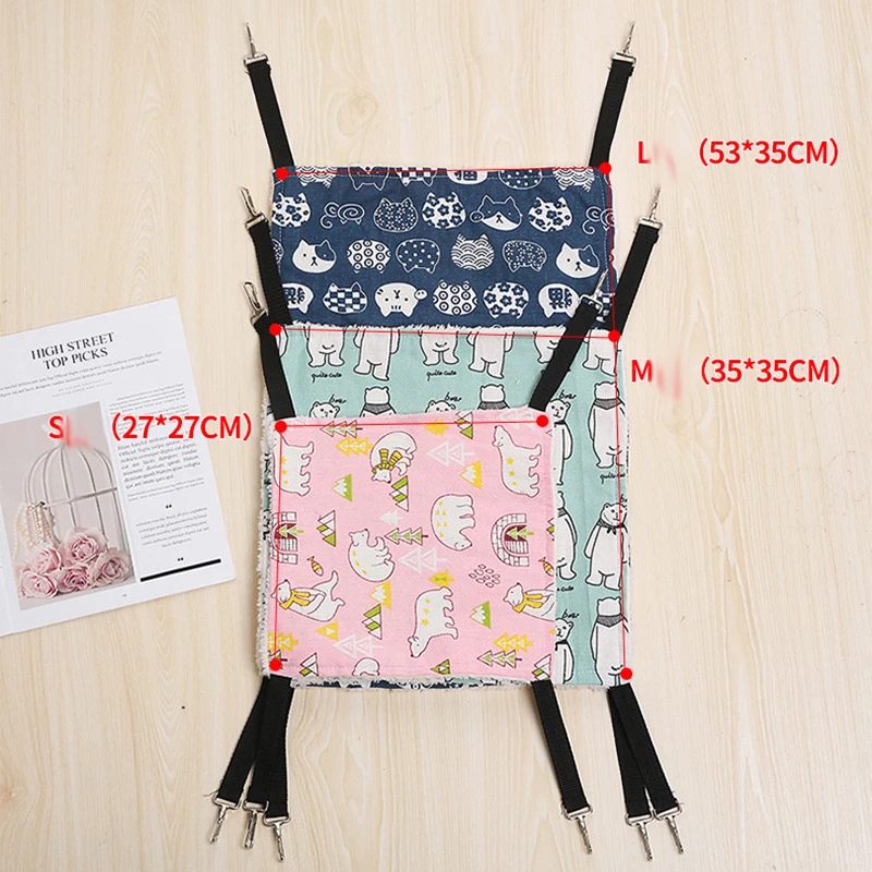 Гамак для домашних питомцев подвесная кровать из хлопка кошек кроликов собак