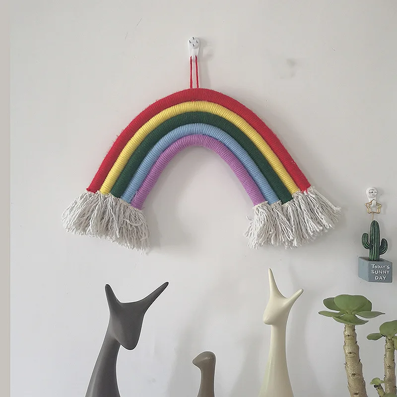 Подвесные радужные украшения ручной работы корейские скандинавские домашние
