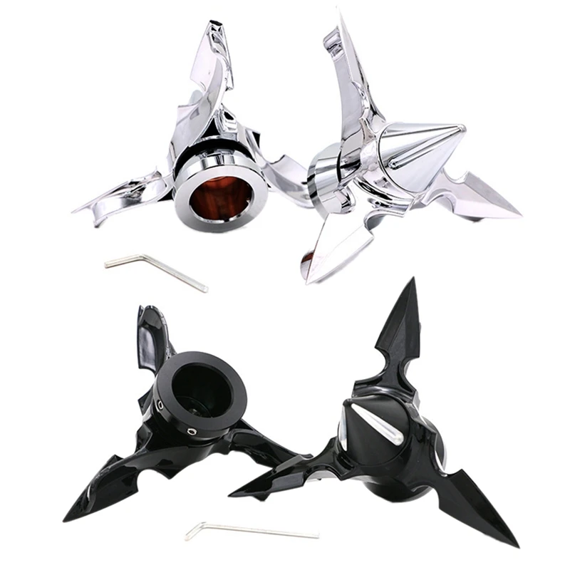 

Spinning Front Axle Cap Nut Covers for Touring Sportster Dyna VRSC XG Softail V-Rod Road King Street Glide