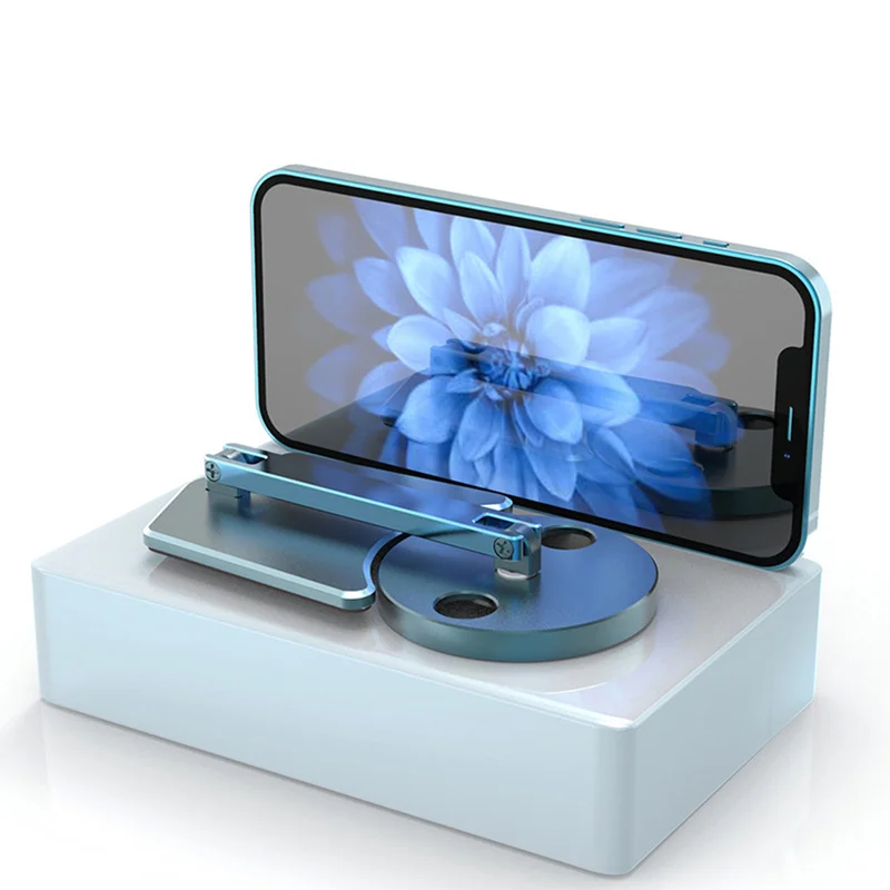 Wireless Phone Folding Stand Holder Rotating Holder for Iphone 12 Wireless Charger Folding Stand Holder