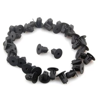 50pcs 9mm hole auto car bumper fender liner clips screws grommet fits for toyota camry tacoma tundra car styling