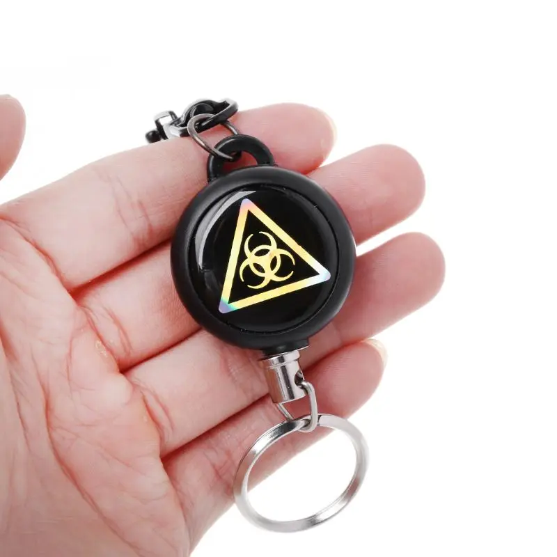 Выдвижной Quickdraw брелок безопасности анти-потеря TAD стальной трос охранный | Спорт