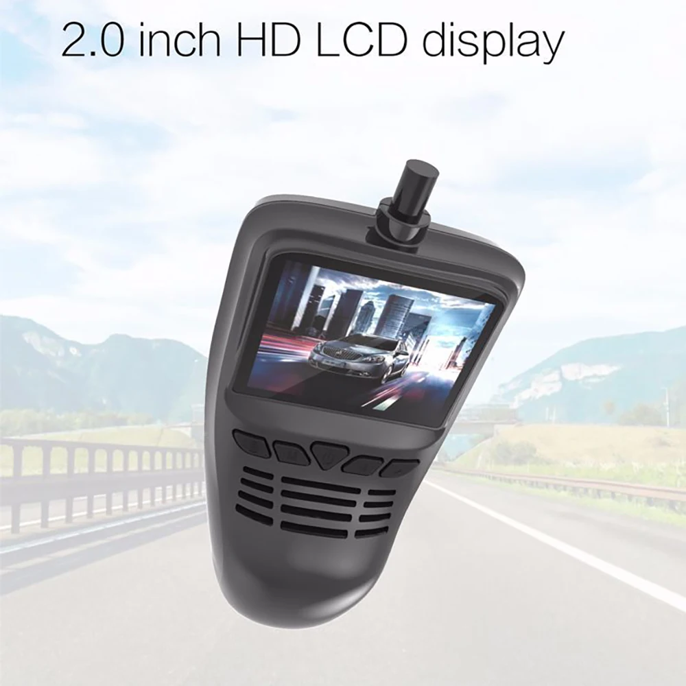 car dvr 2 0 full hd 1440p wi fi dual lens rear view dashcam video recorder auto camera dash cam dvrs motion detector registrar free global shipping