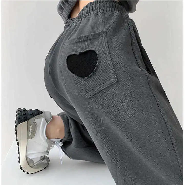 

Love label drawstring Leggings for women