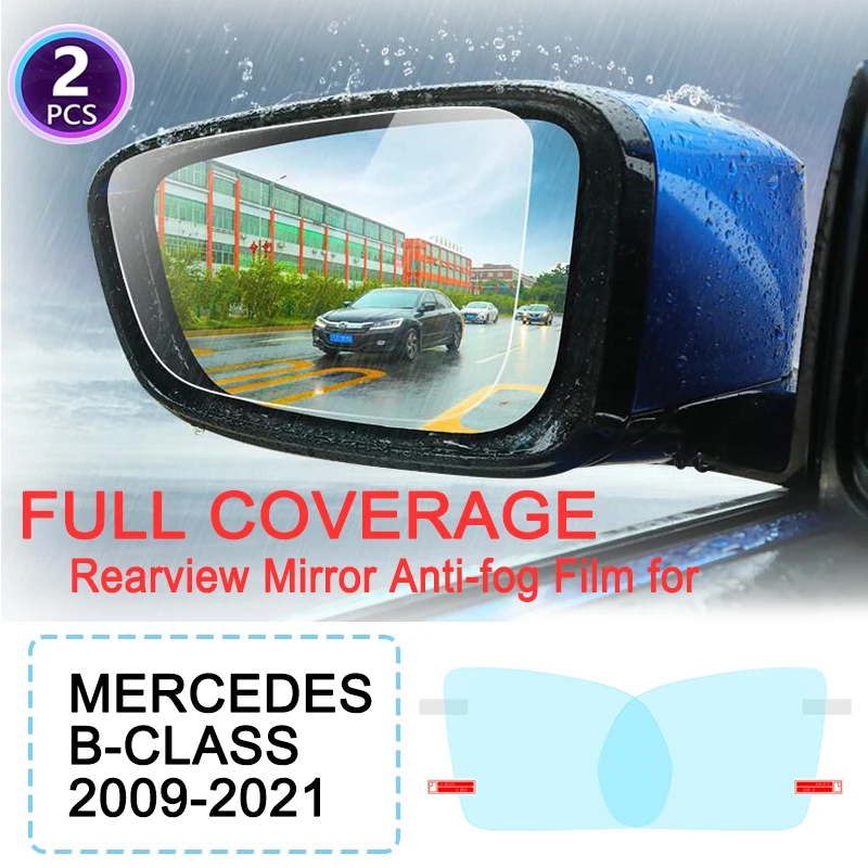 

Anti Fog Rainproof Film Full Cover Rearview Mirrors for Mercedes Benz B-Class W245 W246 W247 B-Klasse B160 B180 B200 Accessories