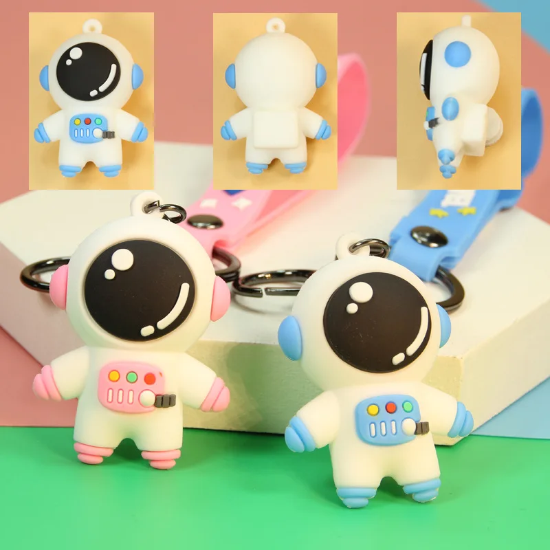 

3D астронавт кукла пара подарок мужской ПВХ трехмерный астронавт сумка брелок кулон