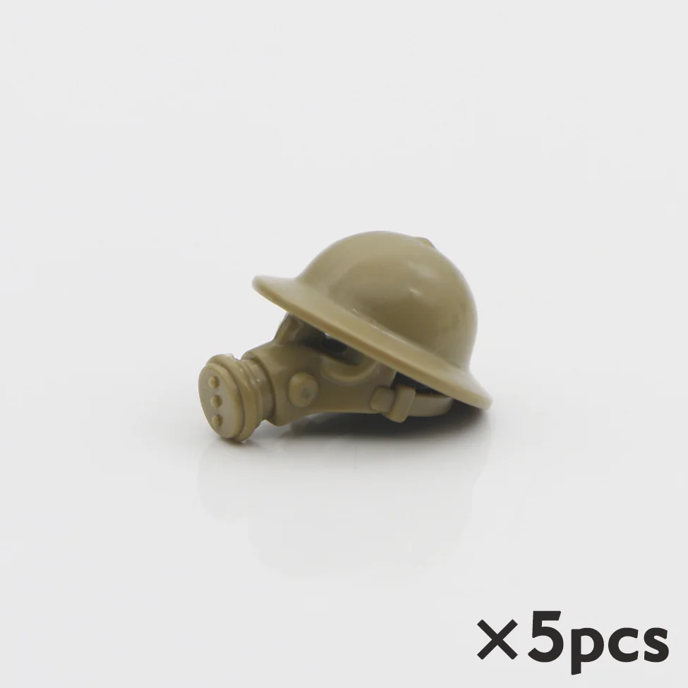 Конструктор Военный WW2 аксессуары для оружия армейский Кепка фигурка маска
