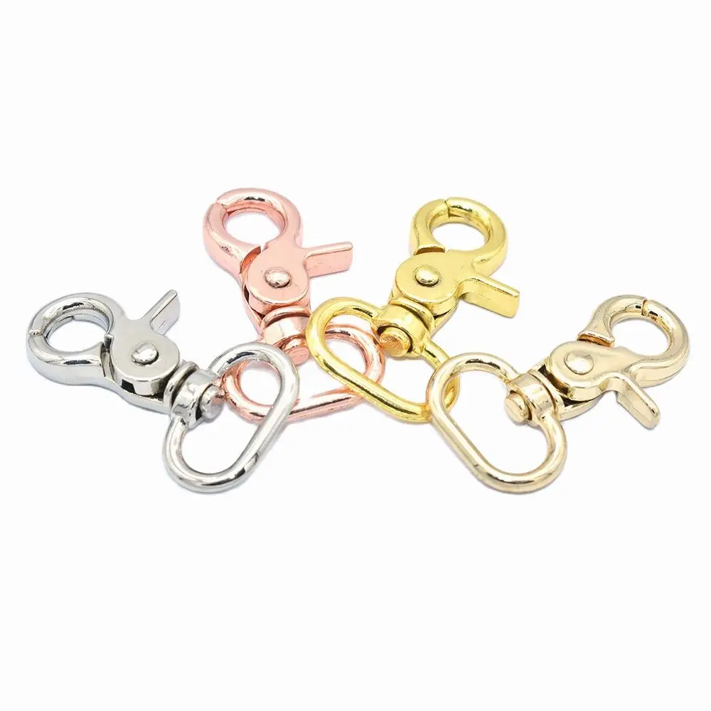 

46mm Metal Swivel Clasp Swivel hook with D Ring Lobster Clasp Trigger Clasps Claw Push Gate Swivel Snap Hooks for key or backp