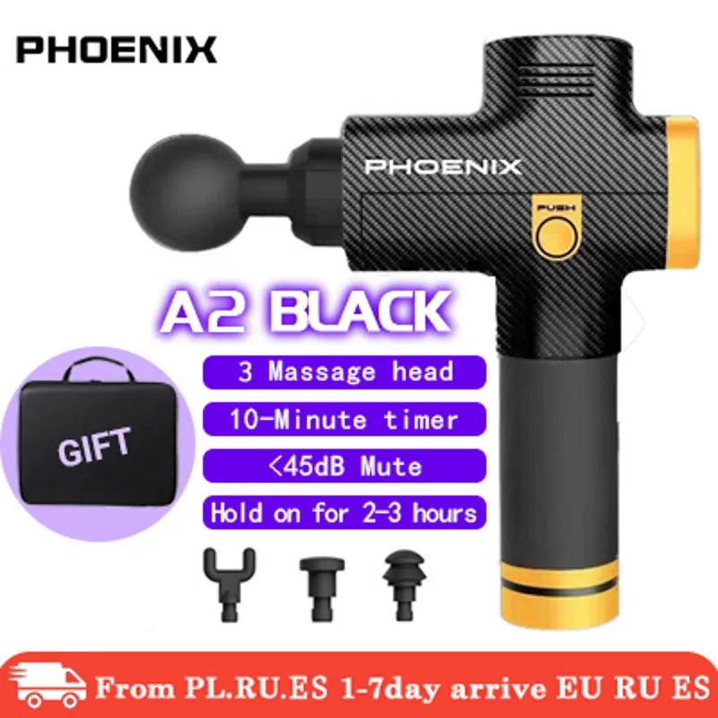 Феникс А2 мышечный массажный пистолет глубокий тканевый Массажер