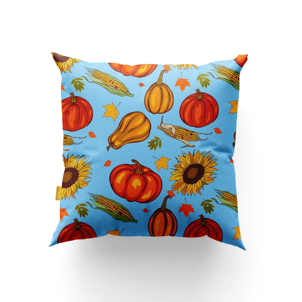 

Thanksgiving ThemeTurkeysFall Leaves Pumpkin Print Polyster Cotton Fabric for Home Decor Clothing Craft Sewing Crafts 50 * 145cm