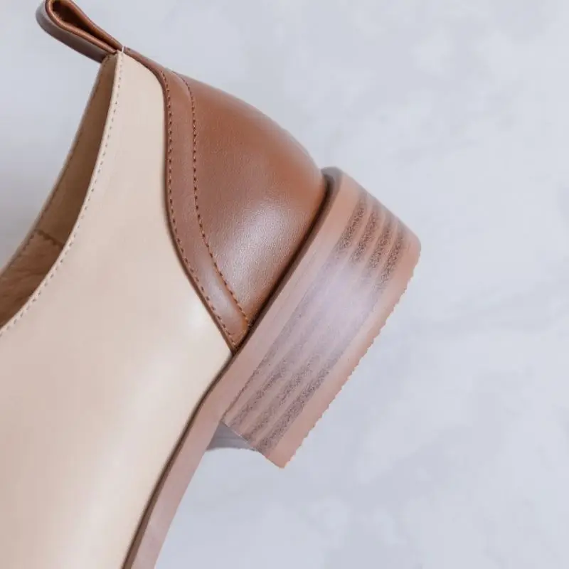 FITWEE женская обувь на плоской подошве Стильные туфли смешанных Цвет из