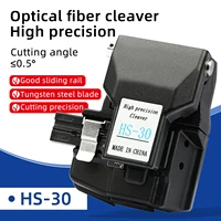high precision hs 30 optical fiber cleaver fiber optics cutter comparable for fujikura fiber cleaver ct 30 kelushi