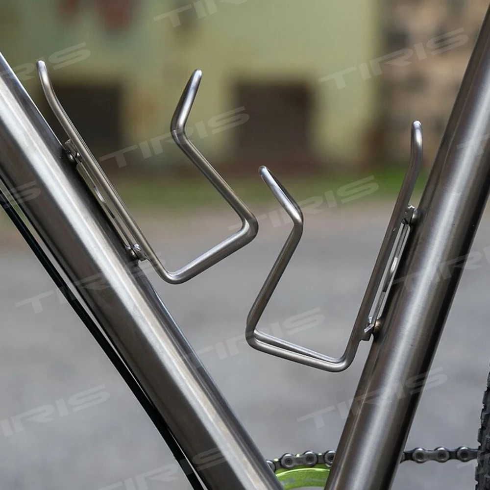 tiris bicycle titanium water bottle holder mtb cycling bike accessories cage parts piececs free global shipping