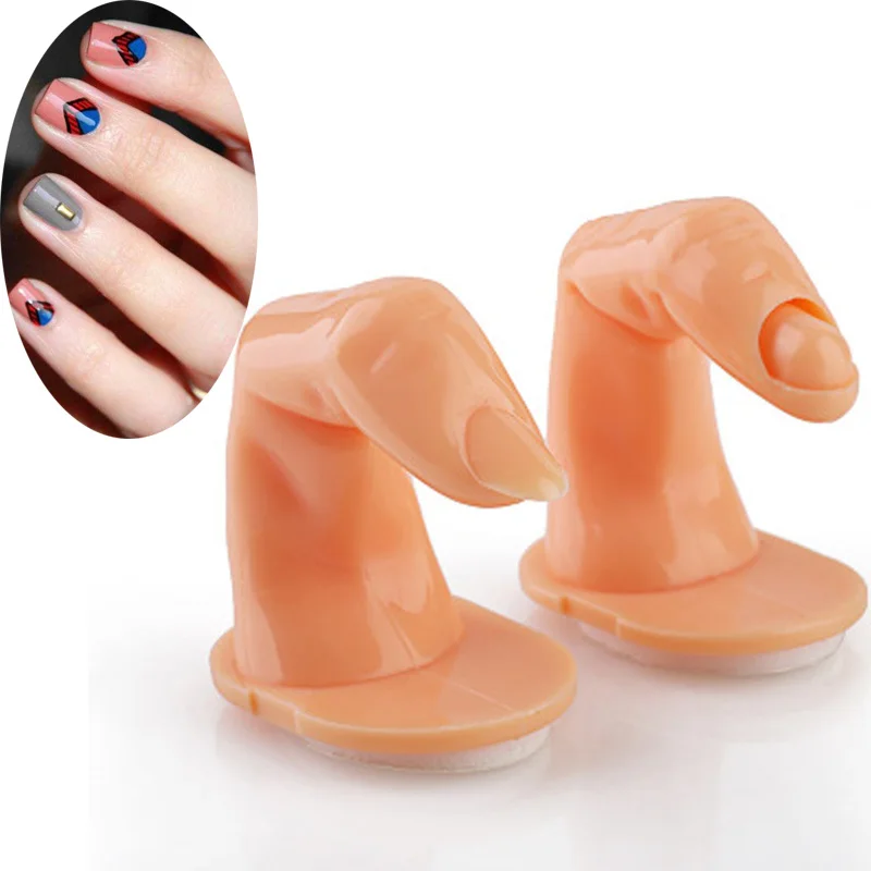 1 шт пластиковая модель накладные ногти для обучения ногтей инструменты