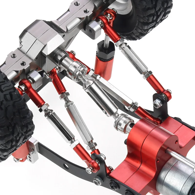 

Metal Transmission Gearbox 370 Motor with Drive Shaft Upgrade Accessories for WPL C14 C24 B24 B36 MN D90 MN99S RC Car