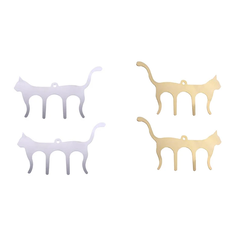 

4PCS Music Folder Music Clip Pianos Sheet Music Stands Music Book Clips Piano Music Book Holders, Silver & Gold