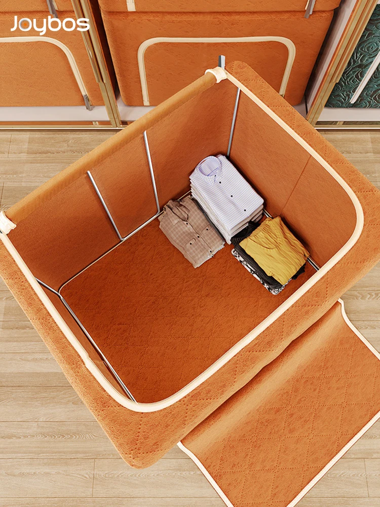 Коробка для хранения JOYBOS 24 л коробка отделки ткани домашний складной шкаф одежды