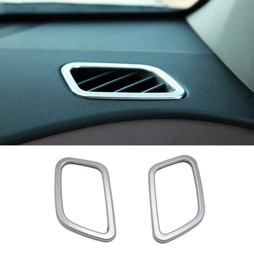 

Front Air Vent Dashboard Outlet Cover Trim For Hyundai Creta Ix25 15-19 Chrome Front Air Vent Dashboard Outlet Cover Trim