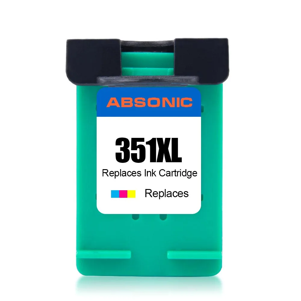 351XL Tri-Color 2 шт. 350XL 351XL совместимые картриджи для hp 350 351 hp 350 hp 3510 Применение с чернилами hp Deskjet D4200 D4260 4260 D4360 C4200 J5730 5780 - Color: 351XL Tri-Color